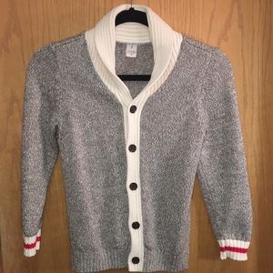 Carters cotton button down boy sweater